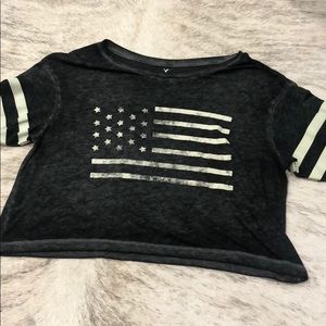 XS AE crop top